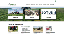 Desktop Screenshot of jotunn.is